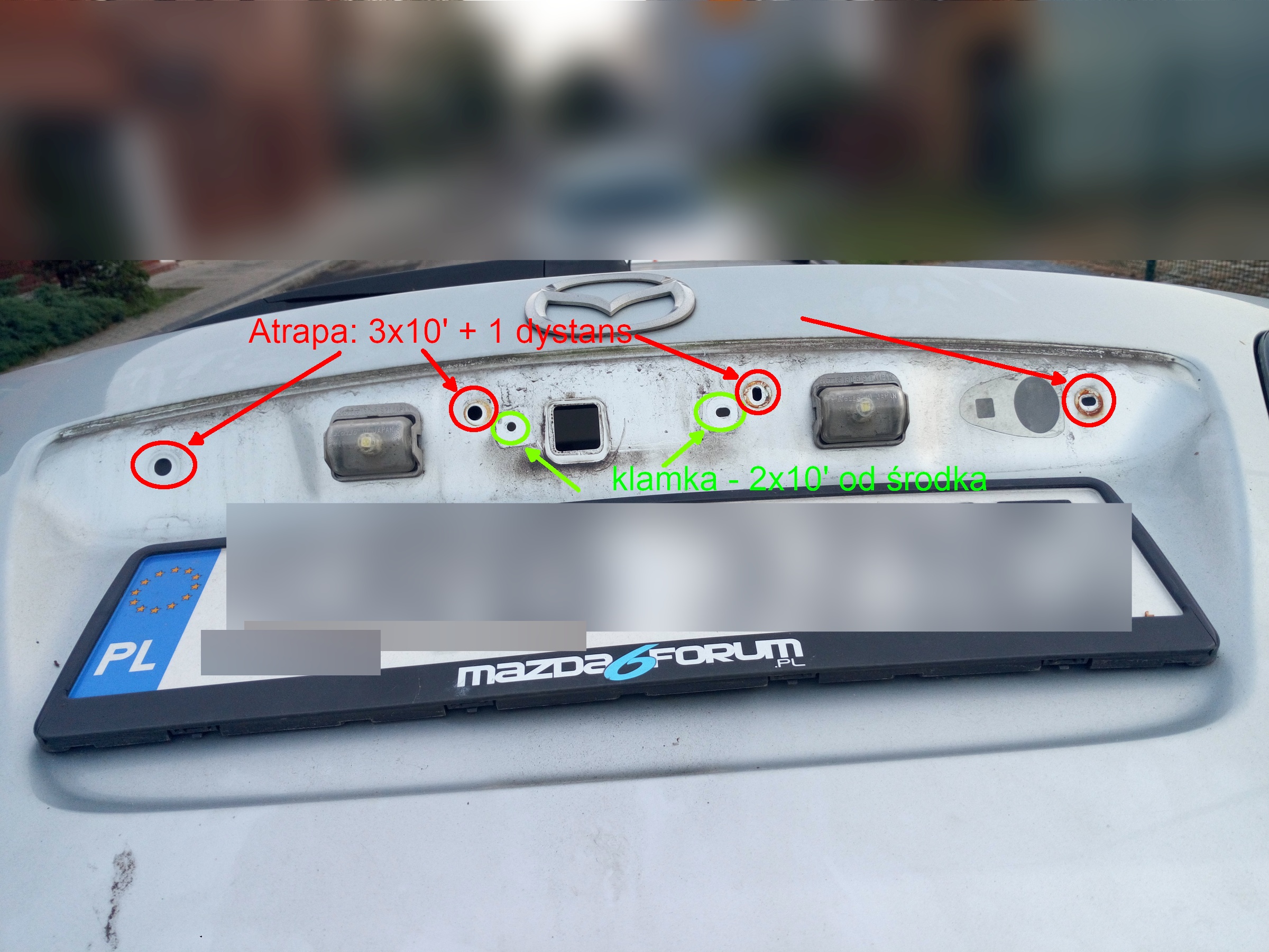 Mazda 6 Forum • [FOTORELACJA] Klamka bagażnika nie odbija